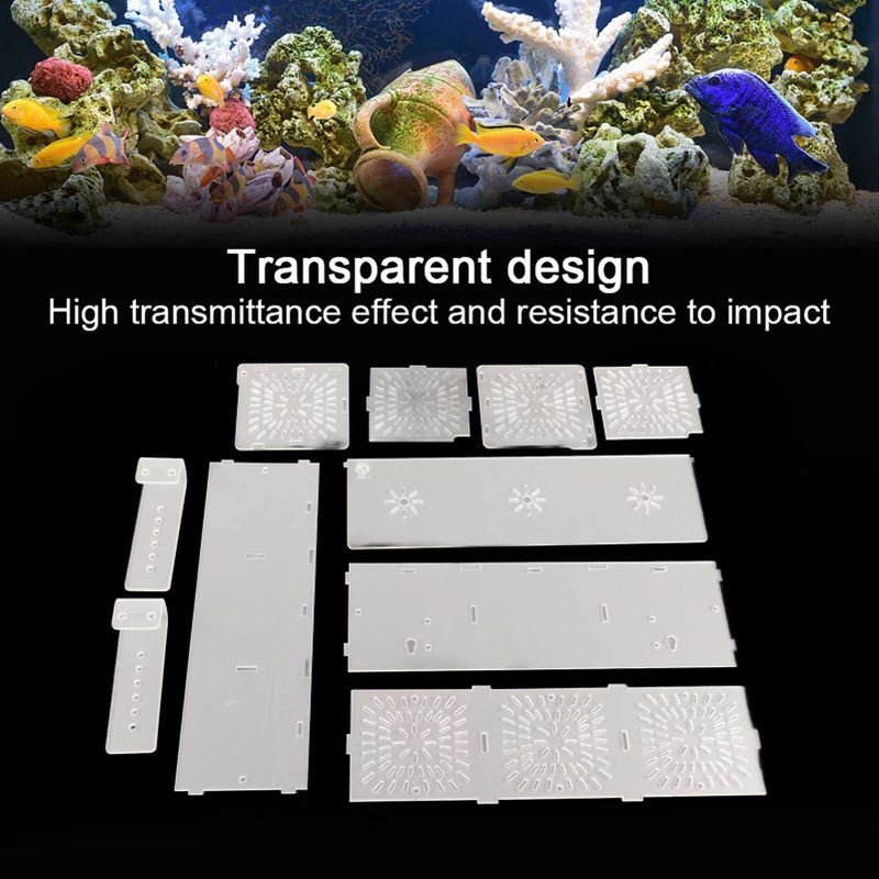 Tnfeeon Fish Separation Breeder Box, Acrylic Fish Breeding Isolation Box Aquarium Hatchery Incubator Holder(C-30x10x10cm) - Image 1